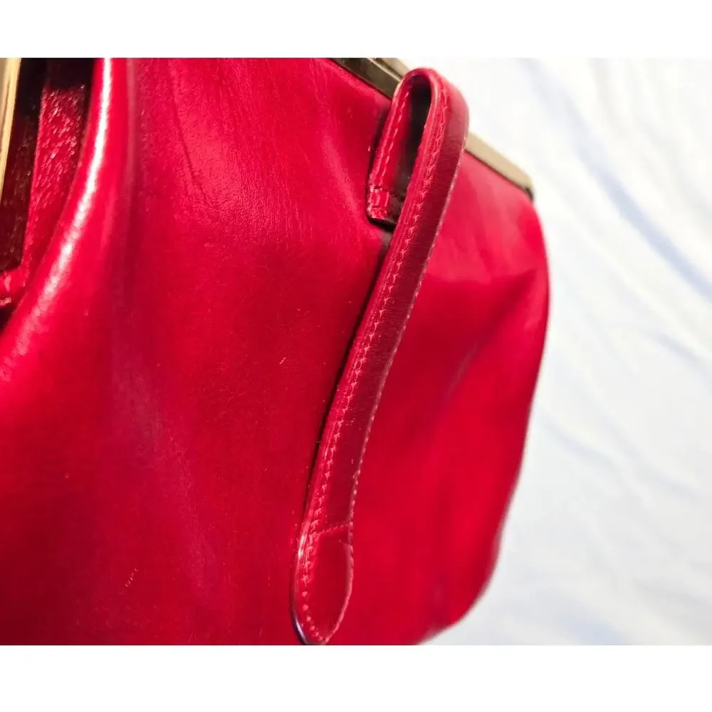 Hobo Lauren Double Frame Leather Clutch Wallet